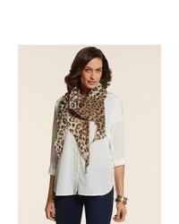Chicos All Over Leopard Scarf