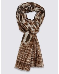 Marks and Spencer Leopard Print Scarf