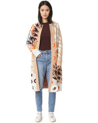 Tan Leopard Sequin Sweater