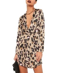 Missguided Leopard Print Dress