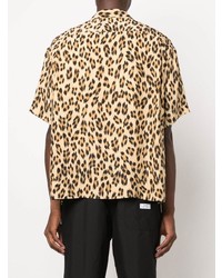 VISVIM Caban Leopard Print Shirt