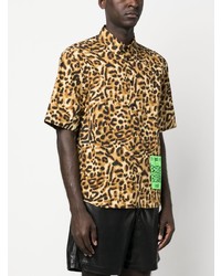Just Cavalli Leopard Print Shirt