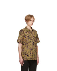 Ps By Paul Smith Tan Cheetah Short Sleeve Shirt