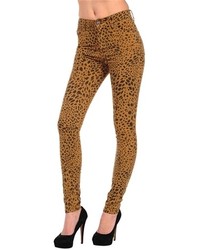 Cheap Monday Second Skin Jean Clay Leopard