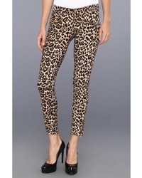 Juicy Couture Leopard Denim Skinny Jeans