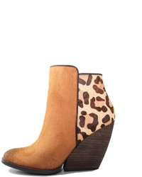 Very Volatile Chatter Leopard Booties