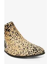Matisse Epic Leopard Pony Hair Ankle Boot