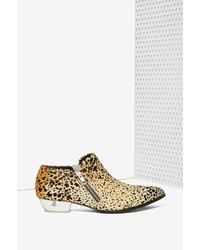 Matisse Epic Leopard Pony Hair Ankle Boot