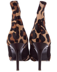 Dolce & Gabbana Ponyhair Ankle Boots