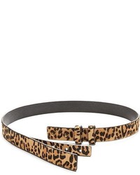 Leopard Hidden Closure Belt