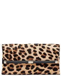 Diane von Furstenberg 440 Envelope Leopard Clutch