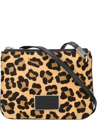 Marc by Marc Jacobs Ligero Leopard Double Percy Crossbody Bag
