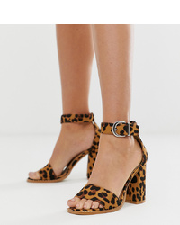 RAID Fleur Leopard Heeled Sandals