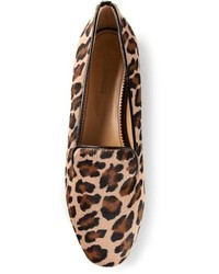 DSquared 2 Leopard Loafers