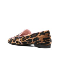 Pretty Ballerinas Leopard Print Loafers