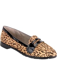 Rockport Jia Lite Penny Loafer Leopard Leather Penny Loafers
