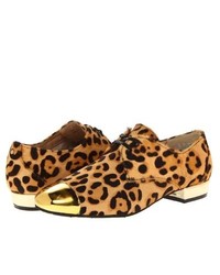 Ted Baker Kape2 Shoes Tan Leopard Pony