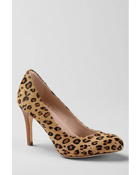 Classic Ashby Calf Hair High Heel Shoes Leopard9h