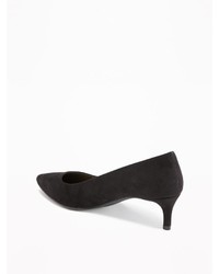 Old Navy Sueded Mid Heel Pumps For