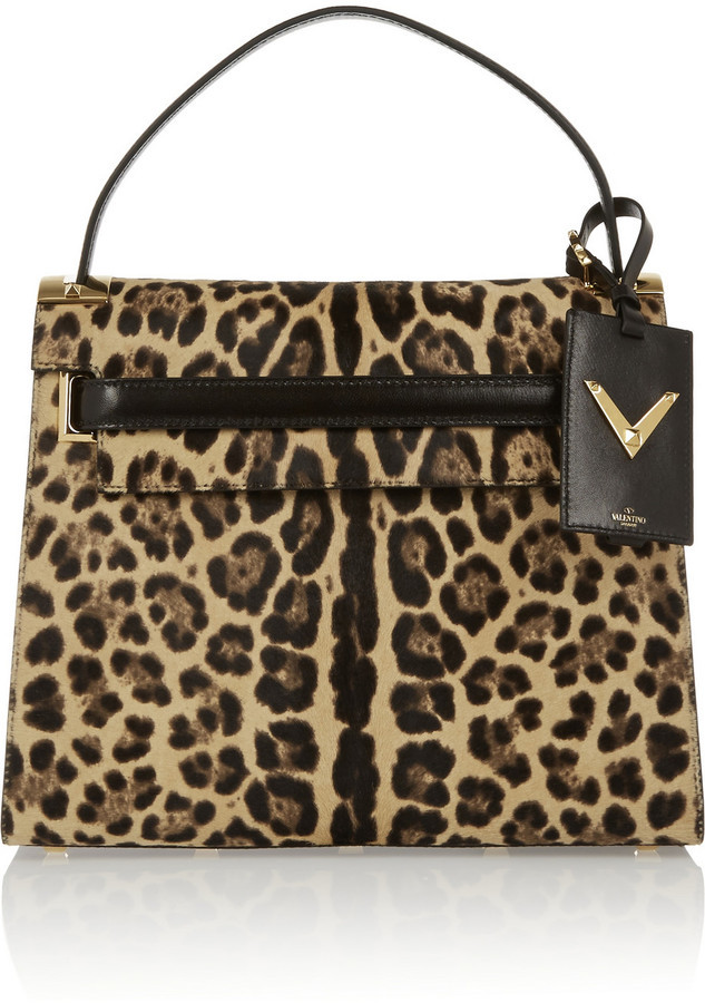 Valentino Leopard-Print Bag