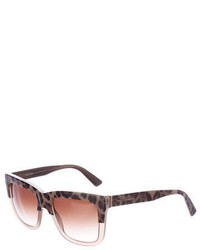 Dolce & Gabbana Printed Gradient Sunglasses