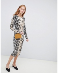 ASOS DESIGN Leopard Dress In