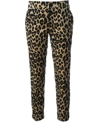 Etro Leopard Print Trousers