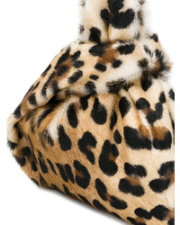 Simonetta Ravizza Leopard Print Furrisima Mini Bag