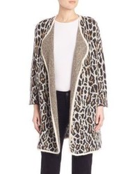 Joie Berit Leopard Jacquard Jacket
