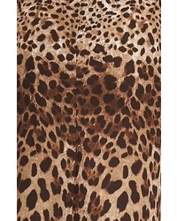 Dolce & Gabbana Dolcegabbana Leopard Print Sheath Dress