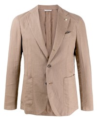 Manuel Ritz Fitted Single Breasted Blazer