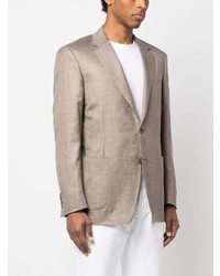 Canali Notched Lapels Single Breasted Blazer