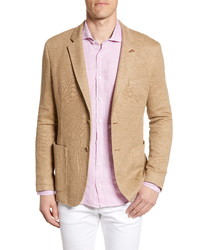 Bugatchi Regular Fit Cotton Linen Blazer