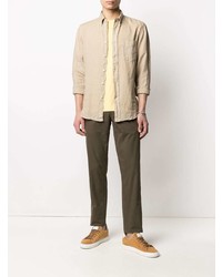 Aspesi Beige Linen Shirt