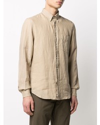 Aspesi Beige Linen Shirt