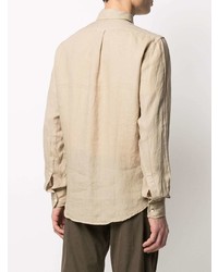 Aspesi Beige Linen Shirt