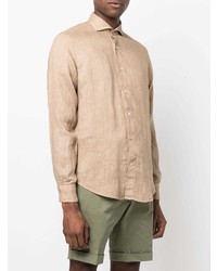 Eleventy Button Down Linen Shirt