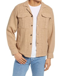 Benson Linen Shirt Jacket