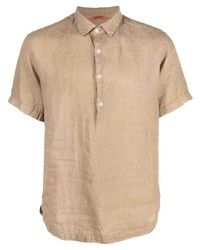 Barena Short Sleeve Linen Shirt