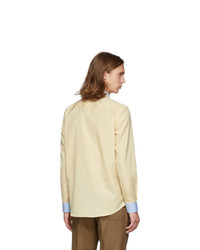 Burberry Beige Contral Collar Shirt