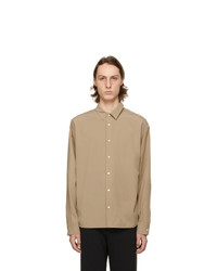 Recto Brown Relaxed Fit Shirt