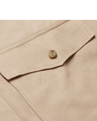Stella McCartney Button Down Collar Cotton Piqu Shirt