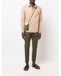 Daniele Alessandrini Buttoned Patch Pocket Shirt