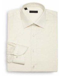 Saks Fifth Avenue Collection Regular Fit Cotton Dress Shirt