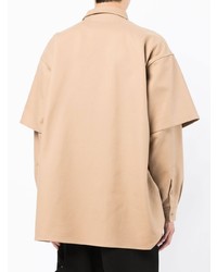 Yoshiokubo Layered Sleeve Oversized Shirt