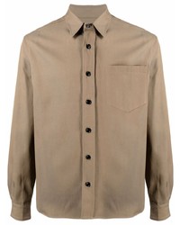 Haikure Long Sleeve Chest Pocket Shirt