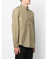 Tommy Hilfiger Long Sleeve Military Shirt