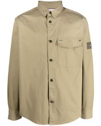 Tommy Hilfiger Long Sleeve Military Shirt