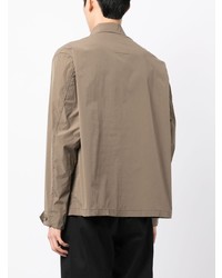 Chocoolate Oversized Collar Long Sleeve Shirt
