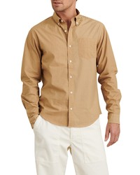 Alex Mill Standard Shirt In Medium Khaki At Nordstrom